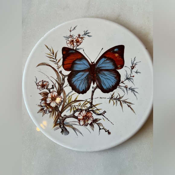 Vintage Butterfly Trivet / Wall Hanging - Picture 1 of 3